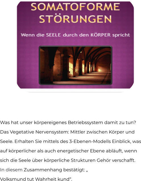 Vortrag Somatoforme Störungen