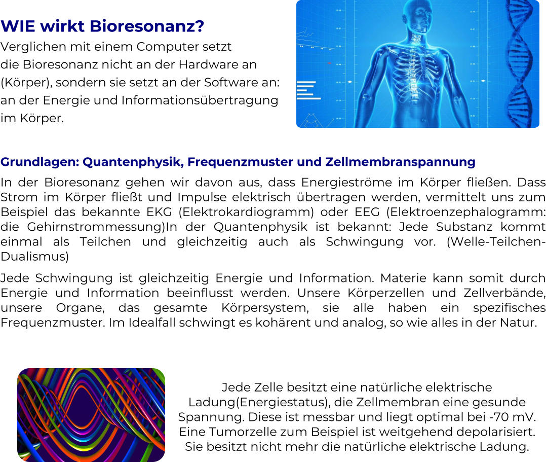 Frequenzmuster der Bioresonanz